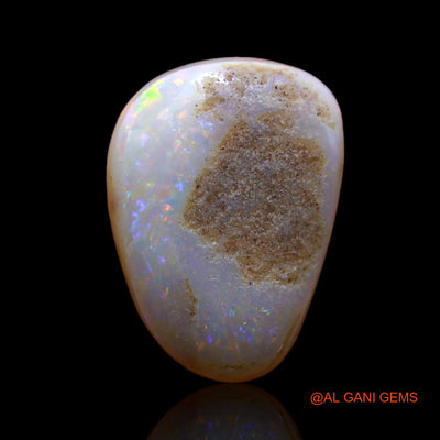 7.00 Cts Natural Australian Fire Opal Fancy Cabochon Loose Gemstone For Jewelry 16x11x5 mm AB-335
