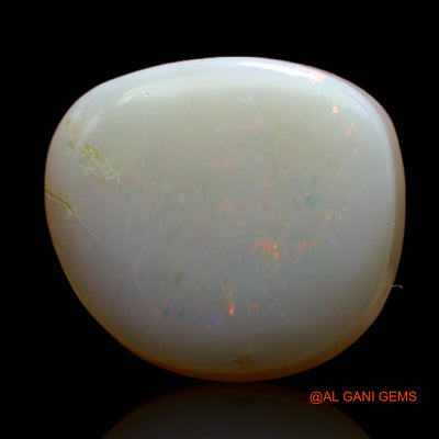 9.00 Cts Natural Australian Fire Opal Fancy Cabochon Loose Gemstone For Jewelry 15x13x6 mm AB-340