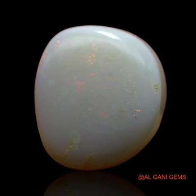 9.00 Cts Natural Australian Fire Opal Fancy Cabochon Loose Gemstone For Jewelry 15x13x6 mm AB-340
