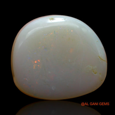 9.00 Cts Natural Australian Fire Opal Fancy Cabochon Loose Gemstone For Jewelry 15x13x6 mm AB-340