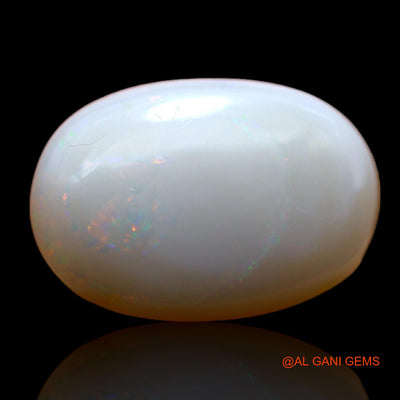 7.20 Cts Natural Australian Fire Opal Loose Gemstone Oval Cabochon 17x12x5 mm AB-342