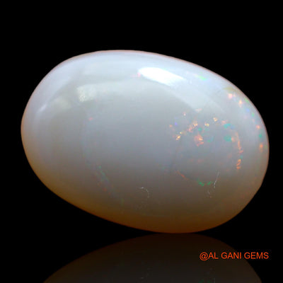 7.20 Cts Natural Australian Fire Opal Loose Gemstone Oval Cabochon 17x12x5 mm AB-342