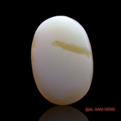 7.20 Cts Natural Australian Fire Opal Loose Gemstone Oval Cabochon 17x12x5 mm AB-342