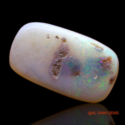 5.20 Cts Natural Australian Fire Opal Loose Gemstone Oval Cabochon 17x10x4 mm AB-343