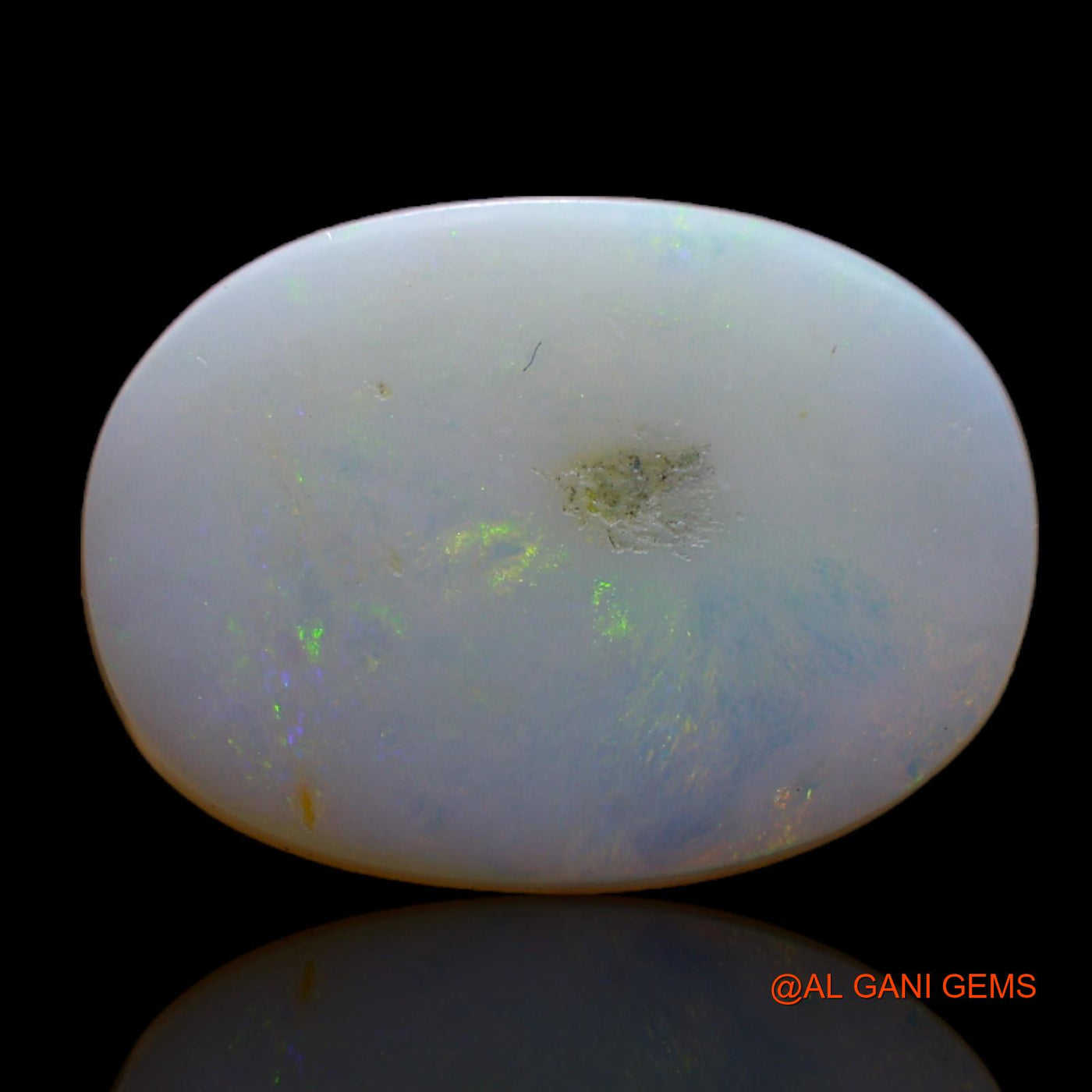 4.20 Cts Natural Australian Fire Opal Loose Gemstone Oval Cabochon 16x12x3 mm AB-347