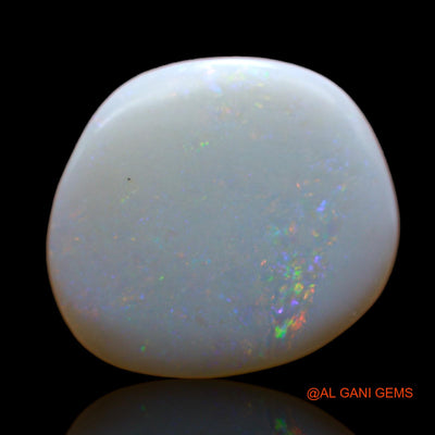 4.30 Cts Unheated Australian Fire Opal Loose Gemstone Fancy Cabochon Natural 15x13x3 mm AB-348