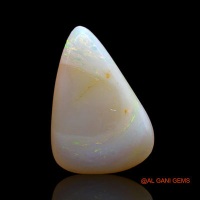 3.50 Cts Natural Australian Fire Opal Loose Gemstone Pear Cabochon 16x11x3 mm AB-349