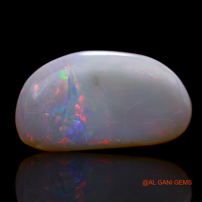 5.20 Cts Unheated Australian Fire Opal Loose Gemstone Fancy Cabochon Natural 19x11x3 mm AB-351