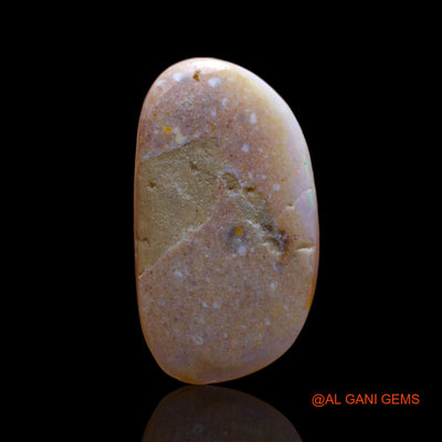5.20 Cts Unheated Australian Fire Opal Loose Gemstone Fancy Cabochon Natural 19x11x3 mm AB-351