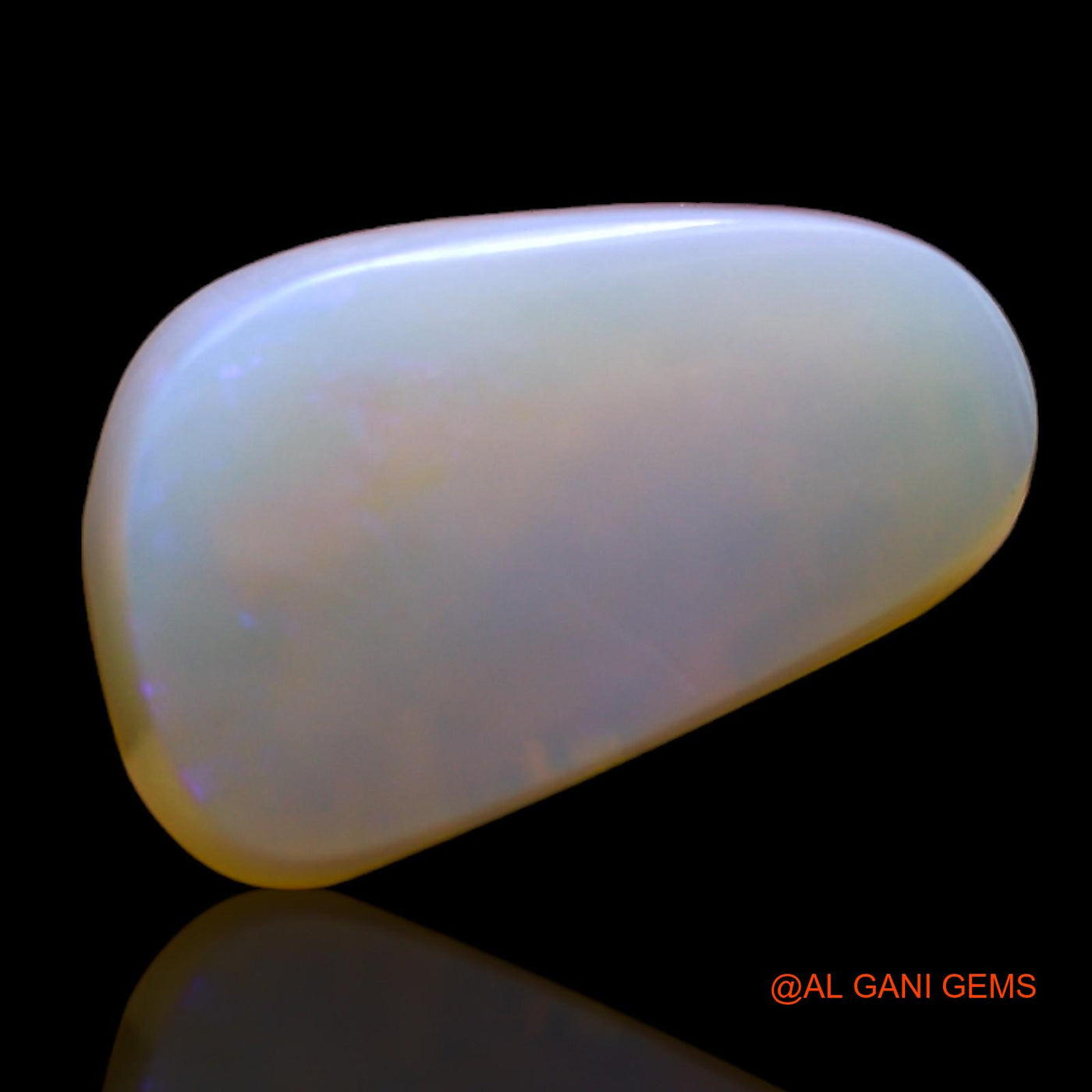 Natural Untreated Fire Opal Loose Gemstone Fancy Cabochon From Australia 10.00 Cts 18x11x6 mm AB-352