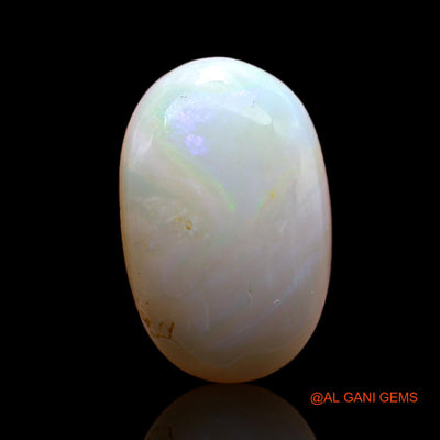 Natural Untreated Fire Opal Loose Gemstone Oval Cabochon From Australia 8.30 Cts 18x11x6 mm AB-354
