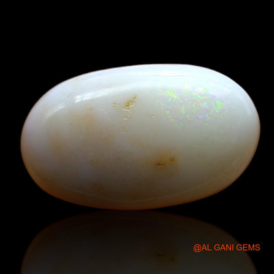 5.80 Cts Unheated Australian Fire Opal Loose Gemstone Oval Cabochon Natural 18x11x4 mm AB-355