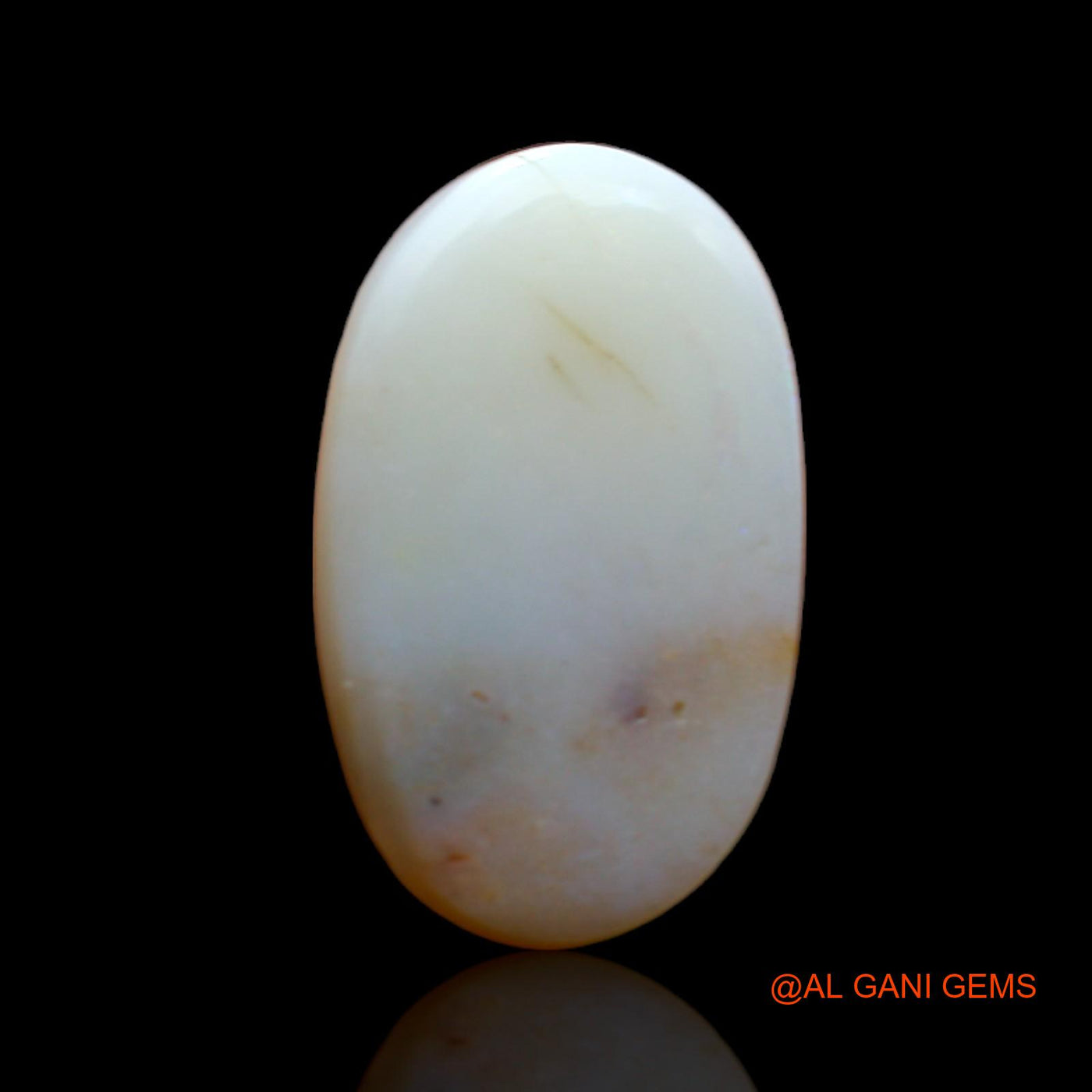 5.80 Cts Unheated Australian Fire Opal Loose Gemstone Oval Cabochon Natural 18x11x4 mm AB-355
