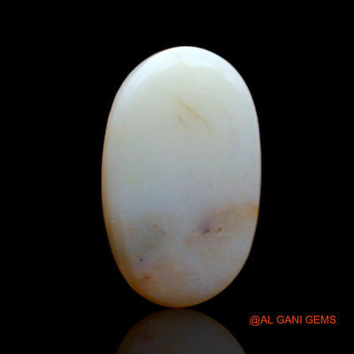 5.80 Cts Unheated Australian Fire Opal Loose Gemstone Oval Cabochon Natural 18x11x4 mm AB-355