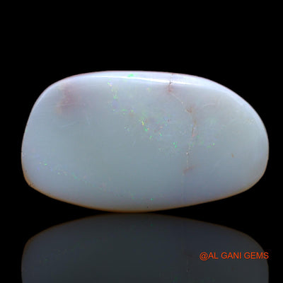5.60 Cts Natural Australian Fire Opal Loose Gemstone Fancy Cabochon 18x10x4 mm AB-356