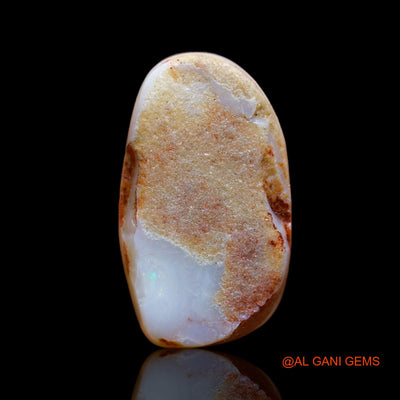5.60 Cts Natural Australian Fire Opal Loose Gemstone Fancy Cabochon 18x10x4 mm AB-356