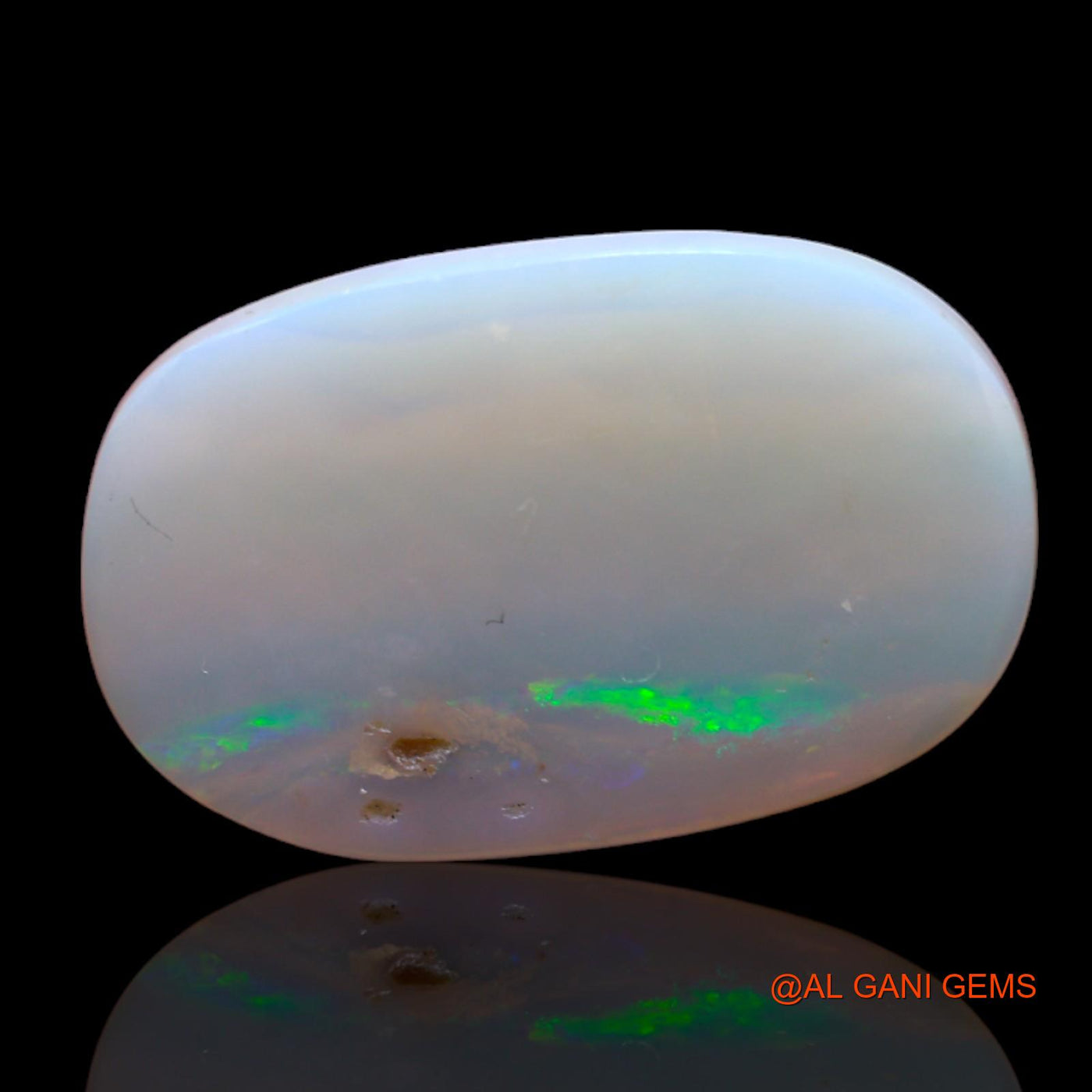 4.40 Cts Natural Australian Fire Opal Loose Gemstone Oval Cabochon 18x11x2 mm AB-358