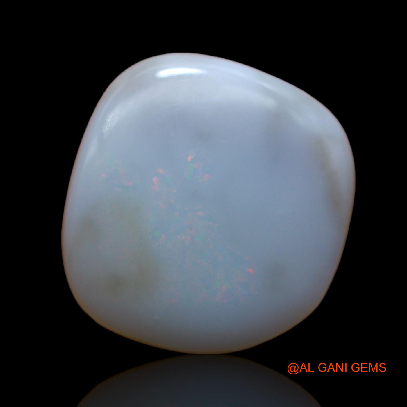 8.20 Cts Natural Australian Fire Opal Fancy Cabochon Loose Gemstone For Jewelry 15x14x5 mm AB-359