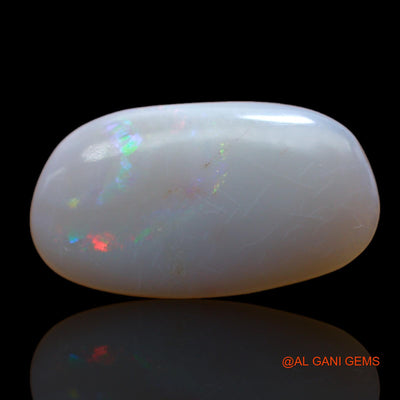 4.00 Cts Natural Australian Fire Opal Loose Gemstone Oval Cabochon 19x10x3 mm AB-360