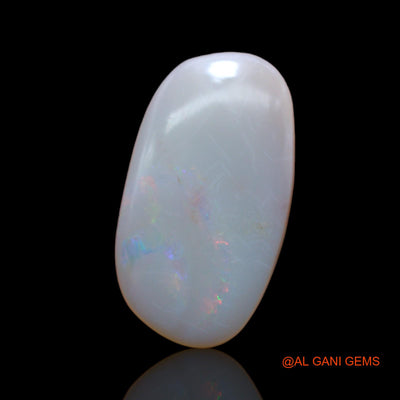 4.00 Cts Natural Australian Fire Opal Loose Gemstone Oval Cabochon 19x10x3 mm AB-360