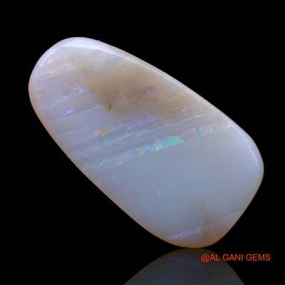 3.80 Cts Natural Australian Fire Opal Loose Gemstone Fancy Cabochon 18x10x2 mm AB-364