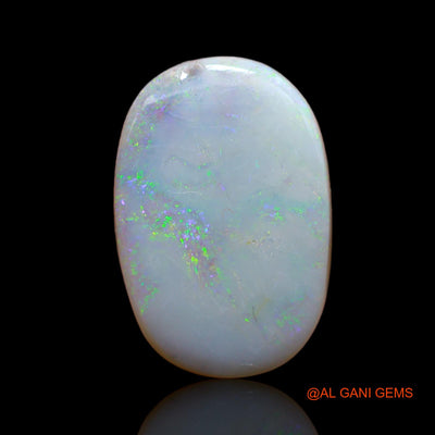 8.45 Cts Natural Australian Fire Opal Loose Gemstone Oval Cabochon 20x13x4 mm AB-36