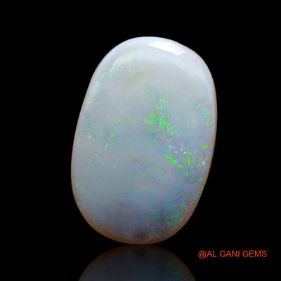 8.45 Cts Natural Australian Fire Opal Loose Gemstone Oval Cabochon 20x13x4 mm AB-36