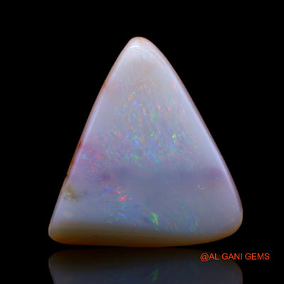 Natural Fire Opal Gemstone 4.20 Cts Loose Trillion Cabochon From Australia 15x12x4 mm AB-370