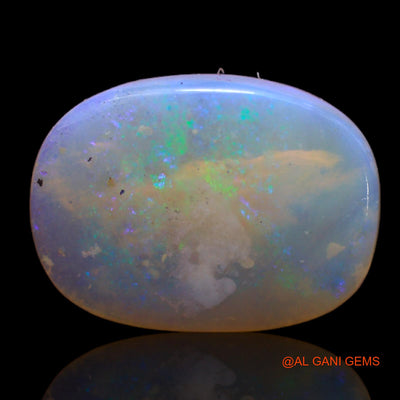 4.00 Cts Natural Australian Fire Opal Loose Gemstone Oval Cabochon 16x11x3 mm AB-372
