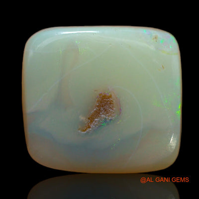 5.30 Cts Unheated Australian Fire Opal Loose Gemstone Square Cabochon Natural 13x12x3 mm AB-374