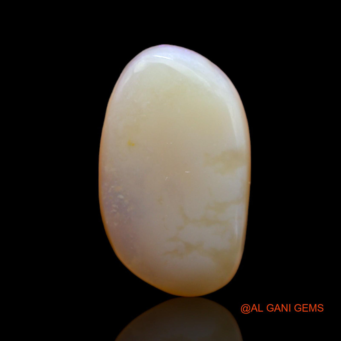 Natural Fire Opal Gemstone 5.60 Cts Loose Fancy Cabochon From Australia 17x10x5 mm AB-377