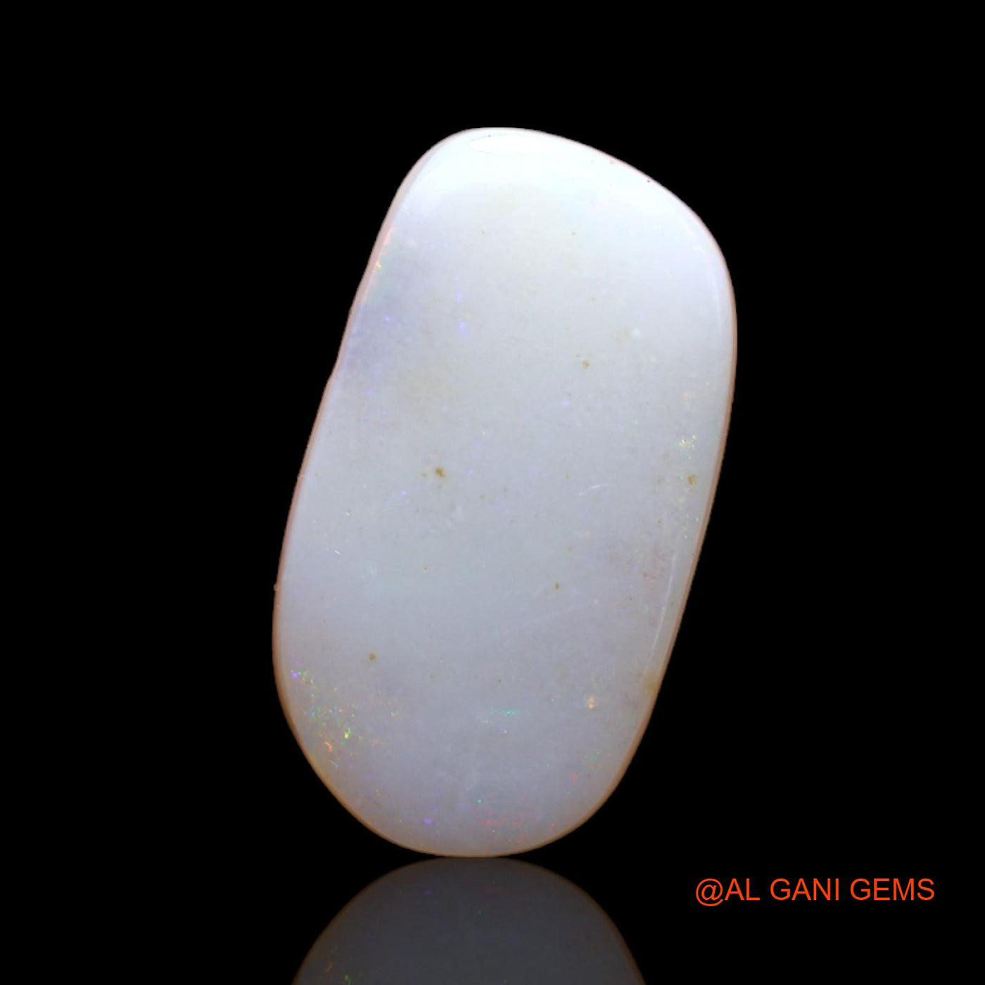 5.40 Cts Natural Australian Fire Opal Loose Gemstone Fancy Cabochon 17x9x3 mm AB-379