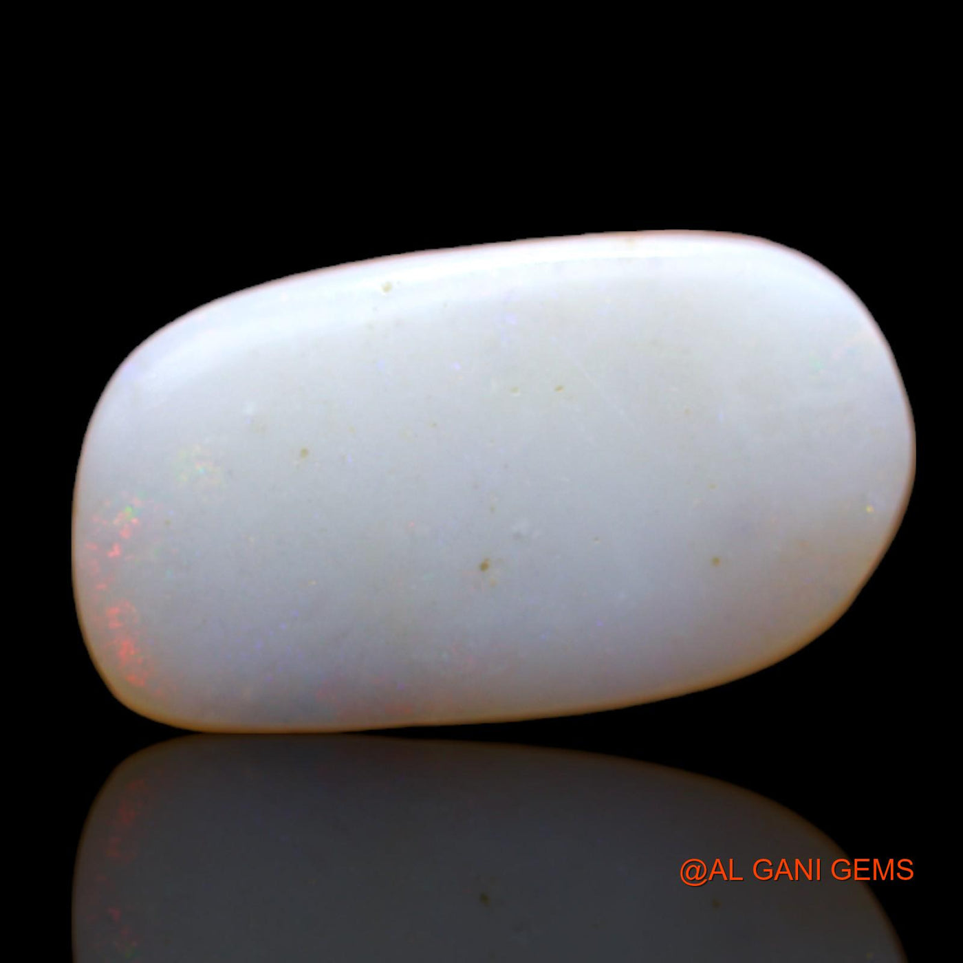 5.40 Cts Natural Australian Fire Opal Loose Gemstone Fancy Cabochon 17x9x3 mm AB-379