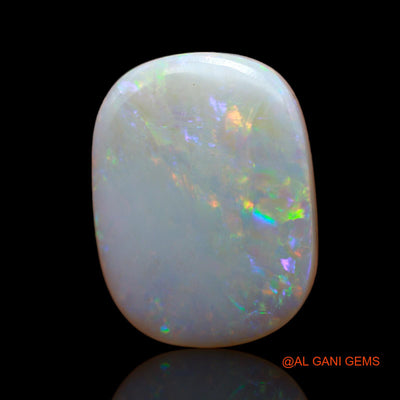 Natural Fire Opal Gemstone 10.40 Cts Loose Oval Cabochon From Australia 19x14x4 mm AB-37
