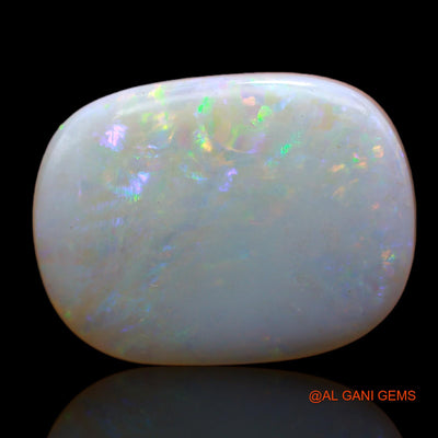 Natural Fire Opal Gemstone 10.40 Cts Loose Oval Cabochon From Australia 19x14x4 mm AB-37