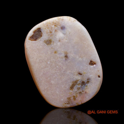 Natural Fire Opal Gemstone 10.40 Cts Loose Oval Cabochon From Australia 19x14x4 mm AB-37