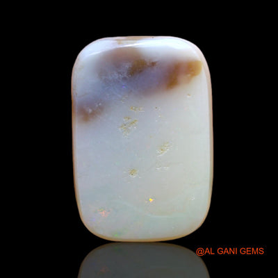 Natural Fire Opal Gemstone 5.70 Cts Loose Square Cabochon From Australia 15x10x4 mm AB-380