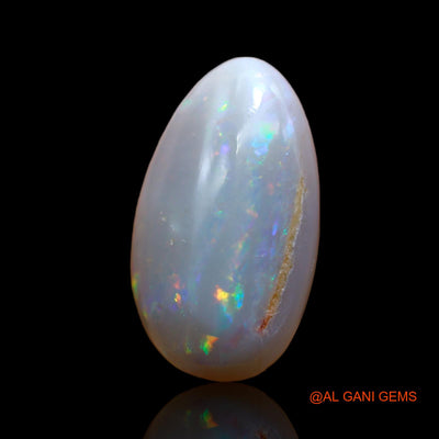 3.70 Cts Natural Australian Fire Opal Loose Gemstone Fancy Cabochon 16x10x4 mm AB-381
