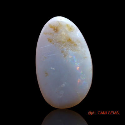 3.70 Cts Natural Australian Fire Opal Loose Gemstone Fancy Cabochon 16x10x4 mm AB-381
