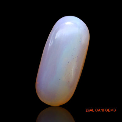 6.40 Cts Natural Australian Fire Opal Loose Gemstone Oval Cabochon 17x8x6 mm AB-382