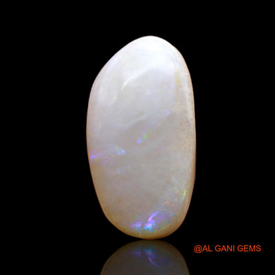 6.30 Cts Natural Australian Fire Opal Loose Gemstone Oval Cabochon 16x9x6 mm AB-383