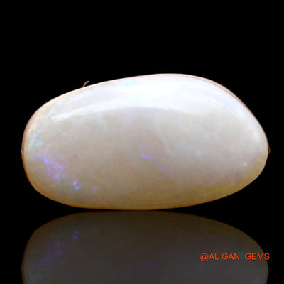 6.30 Cts Natural Australian Fire Opal Loose Gemstone Oval Cabochon 16x9x6 mm AB-383