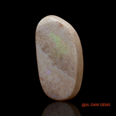 6.30 Cts Natural Australian Fire Opal Loose Gemstone Oval Cabochon 16x9x6 mm AB-383