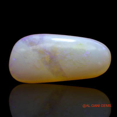 3.50 Cts Natural Australian Fire Opal Loose Gemstone Fancy Cabochon 19x9x3 mm AB-384