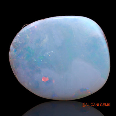 5.20 Cts Natural Australian Fire Opal Loose Gemstone Fancy Cabochon 15x12x4 mm AB-386