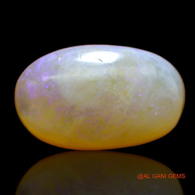 5.60 Cts Natural Australian Fire Opal Oval Cabochon Loose Gemstone For Jewelry 16x10x5 mm AB-387