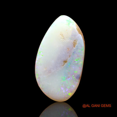 4.00 Cts Natural Australian Fire Opal Fancy Cabochon Loose Gemstone For Jewelry 16x9x4 mm AB-388