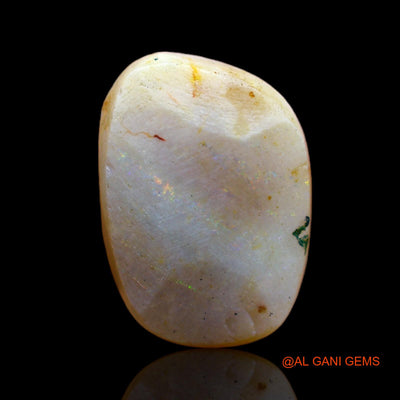 5.30 Cts Natural Australian Fire Opal Loose Gemstone Fancy Cabochon 15x10x5 mm AB-389