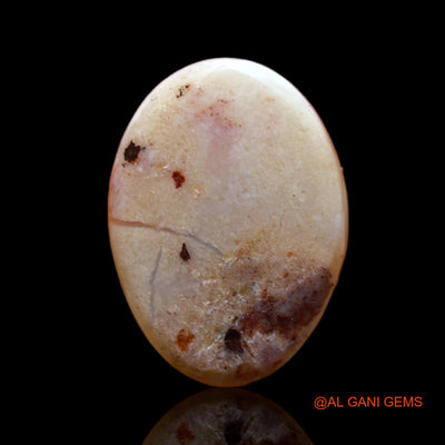 4.30 Cts Unheated Australian Fire Opal Loose Gemstone Oval Cabochon Natural 14x10x4 mm AB-391