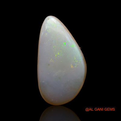 4.20 Cts Unheated Australian Fire Opal Loose Gemstone Fancy Cabochon Natural 16x8x4 mm AB-395